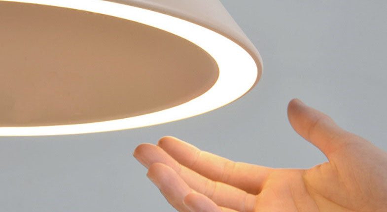 Davila - Built in LED contemporary cylinder suspended light