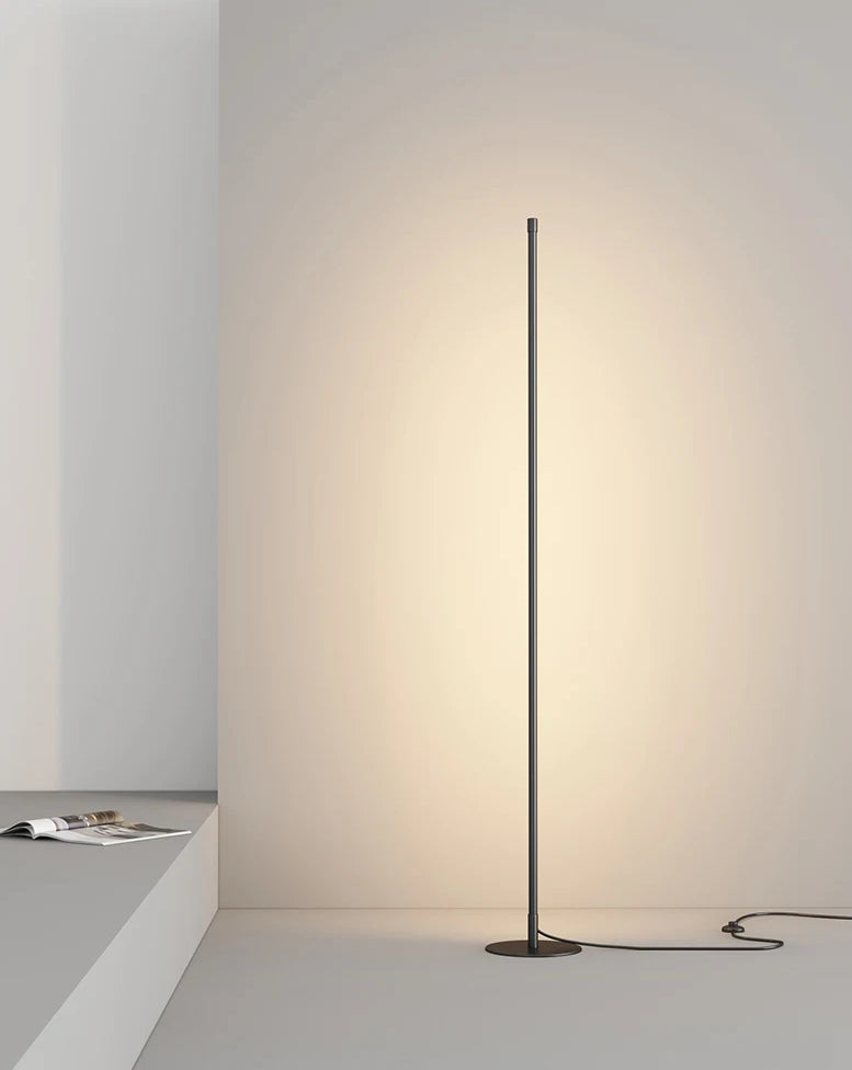 Annika - Built in LED Contemporary slim and linear floor lamp