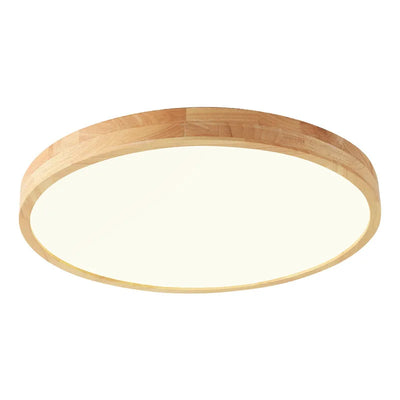 Maia - Built in LED wooden ceiling light