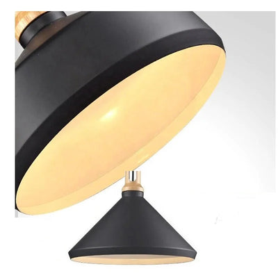 Contact - E27 LED bulb modern colorful wooden suspended light