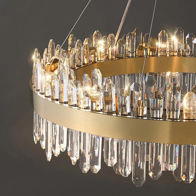 Will- Built-in LED luxury crystal suspended light