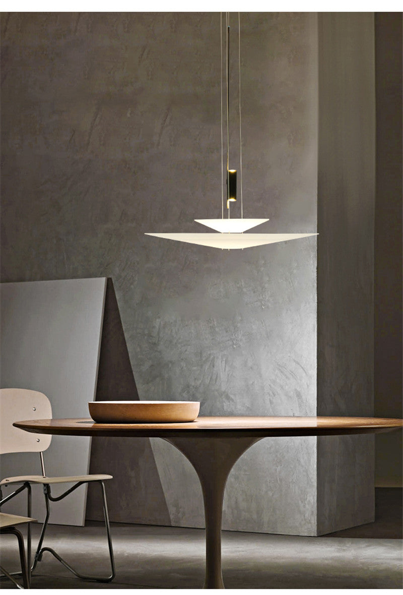 Bel A - Built in LED contemporary suspended light