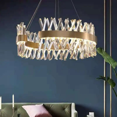 Willson- Built-in LED luxury crystal suspended light