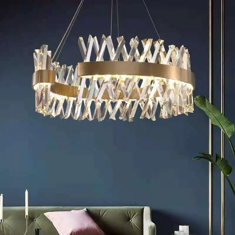 Willson- Built-in LED luxury crystal suspended light