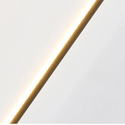 Faizah - Built in LED contemporary linear suspended light