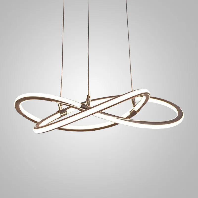 Cosi - Built in LED contemporary round suspended light