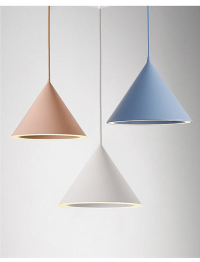 Davila - Built in LED contemporary cylinder suspended light