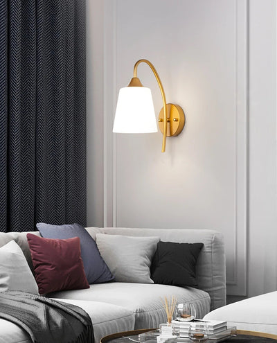 Cottrell- E27 LED bulb modern wall light
