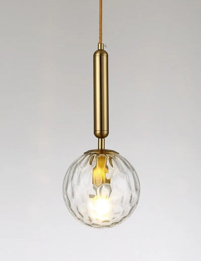 Blankenship - E14 LED bulb contemporary round suspended light