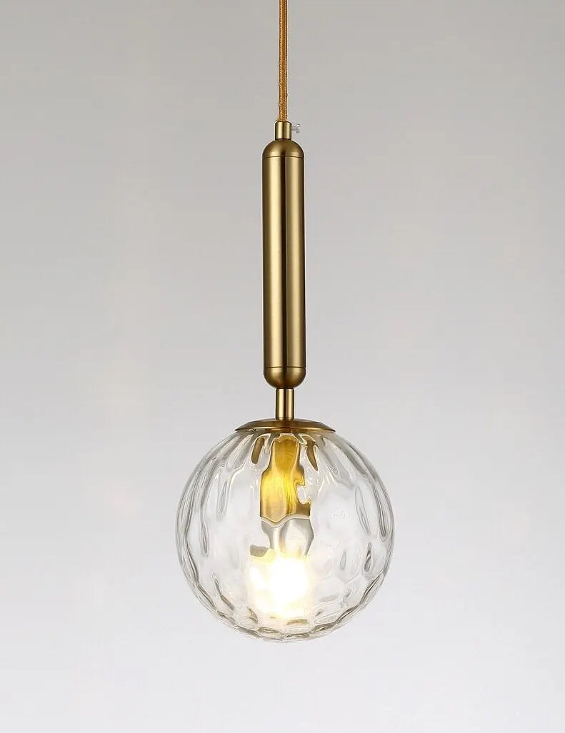 Blankenship - E14 LED bulb contemporary round suspended light