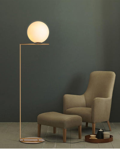 Amanpreet - E27 LED bulb contemporary floor lamp