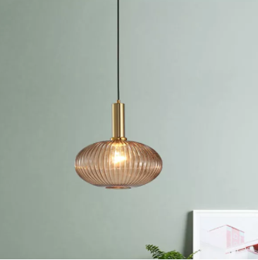 Jadon - E27 LED bulb modern round colourful suspended light