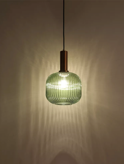 Jadon - E27 LED bulb modern round colourful suspended light
