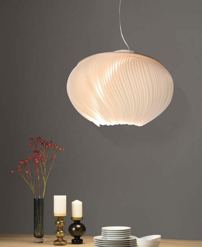 Christensen - E27 LED bulb contemporary round suspended light