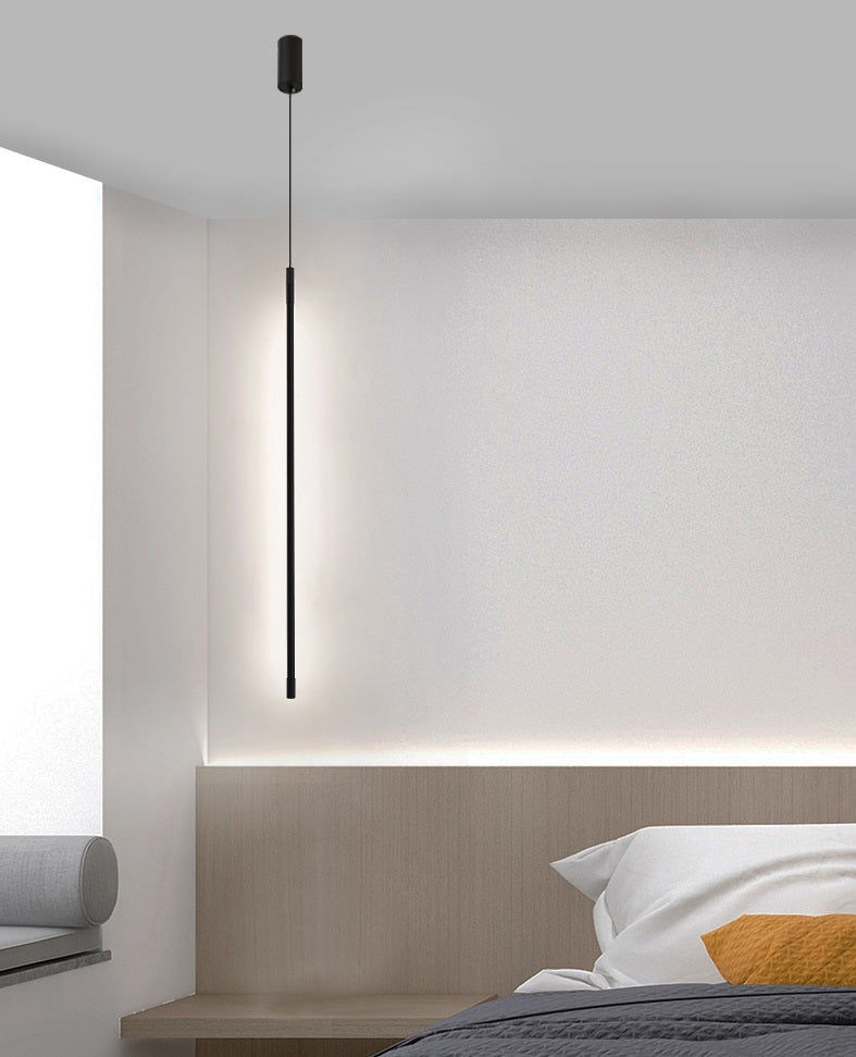 Faizah - Built in LED contemporary linear suspended light