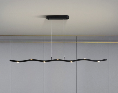Zack - Built in LED modern suspended light