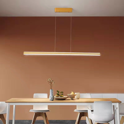 Calvin - Built in LED contemporary linear suspended light