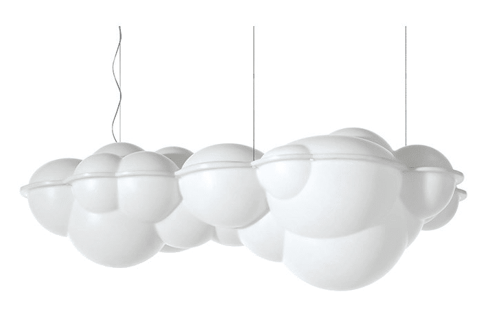 Spencer - E27 LED bulb cloud shape suspended light