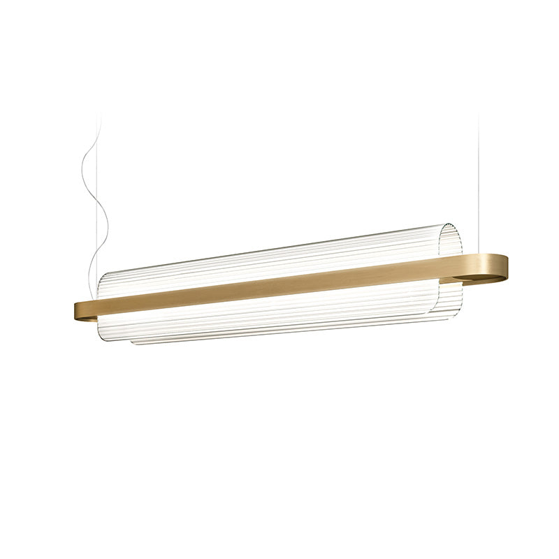 Oakley - Built in LED contemporary linear suspended light