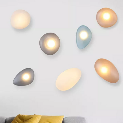 Dunkley - Built in LED colorful glass wall light