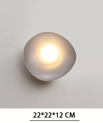Dunkley - Built in LED colorful glass wall light