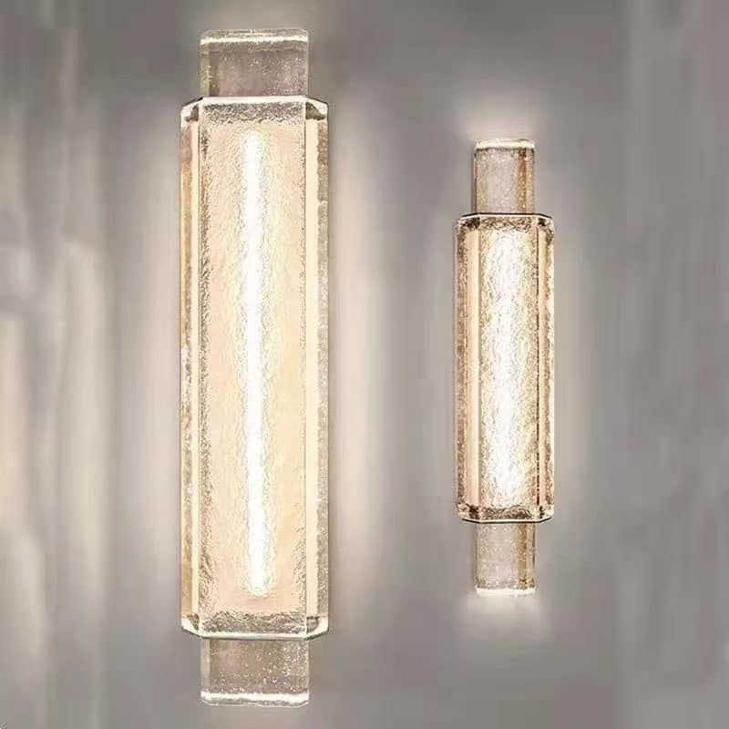 Riggs - Built in LED contemporary glass wall light
