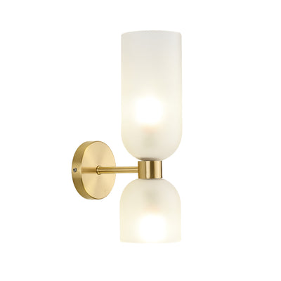 Callaghan - G9 LED bulb contemporary glass wall light