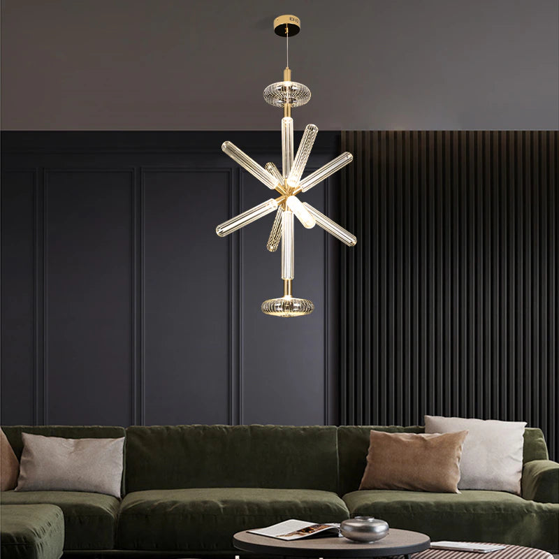 Hadiya D - Built in LED luxury suspended light