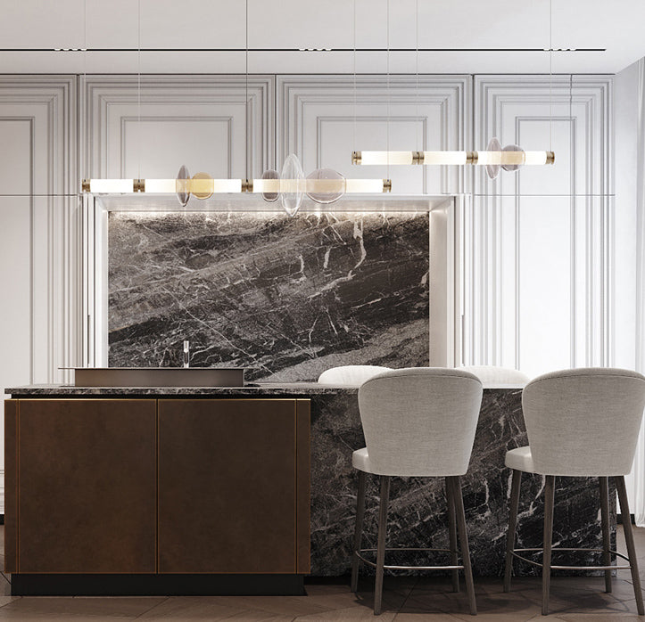 Pedro - Built in LED modern round suspended light