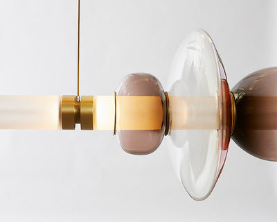 Pedro - Built in LED modern round suspended light