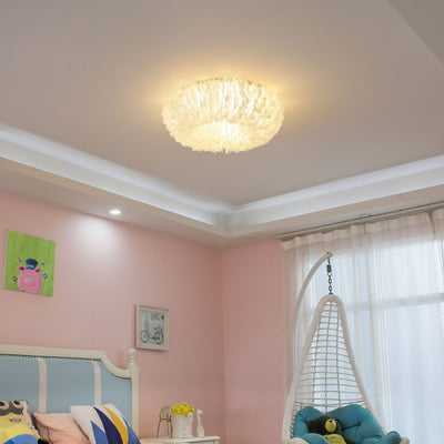 Amar - E27 LED bulb round ceiling light