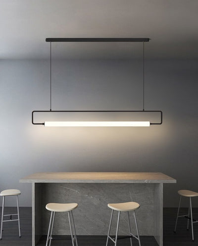 Kady - Built in LED contemporary linear suspended light