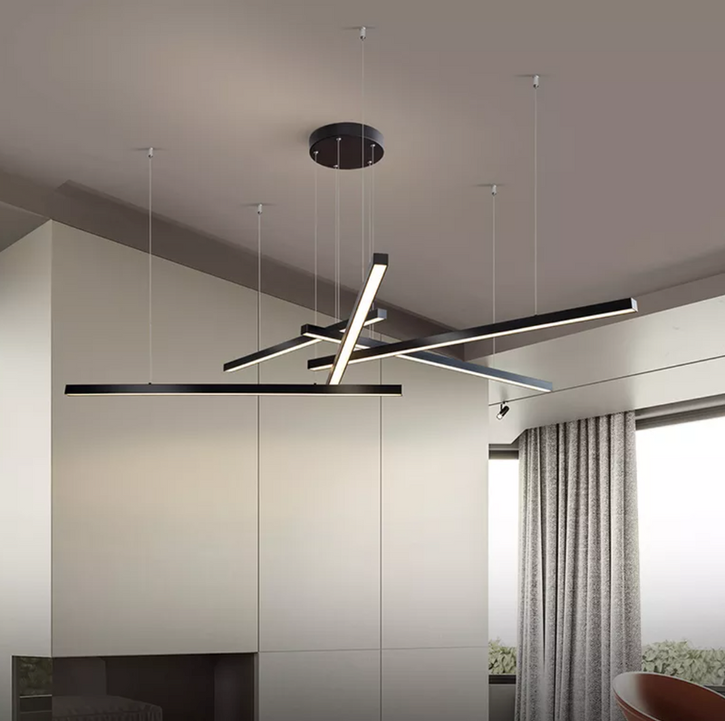 Conrad - Built in LED modern linear suspended light