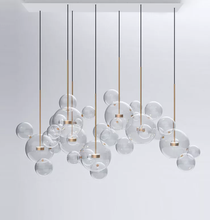 Buxton - Built in LED contemporary suspended light