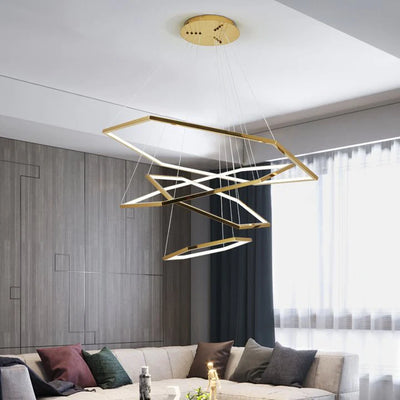 Burhan - Built in LED contemporary suspended light