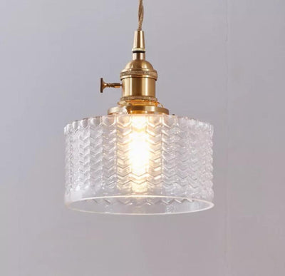 Shaffer - E27 LED bulb glass suspended light