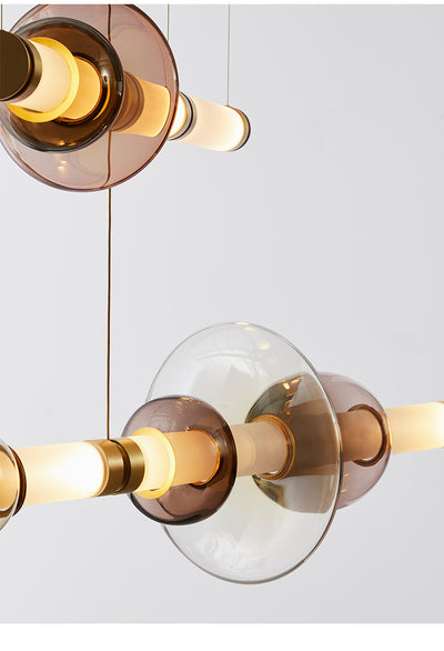 Pedro - Built in LED modern round suspended light