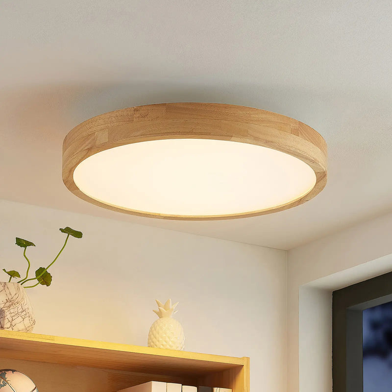 Maia - Built in LED wooden ceiling light